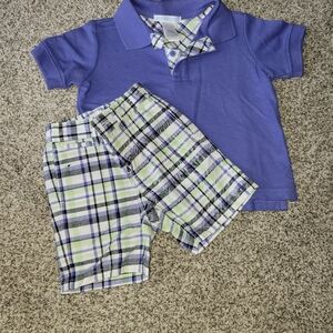 Janie and Jack 2 Piece Matching Set